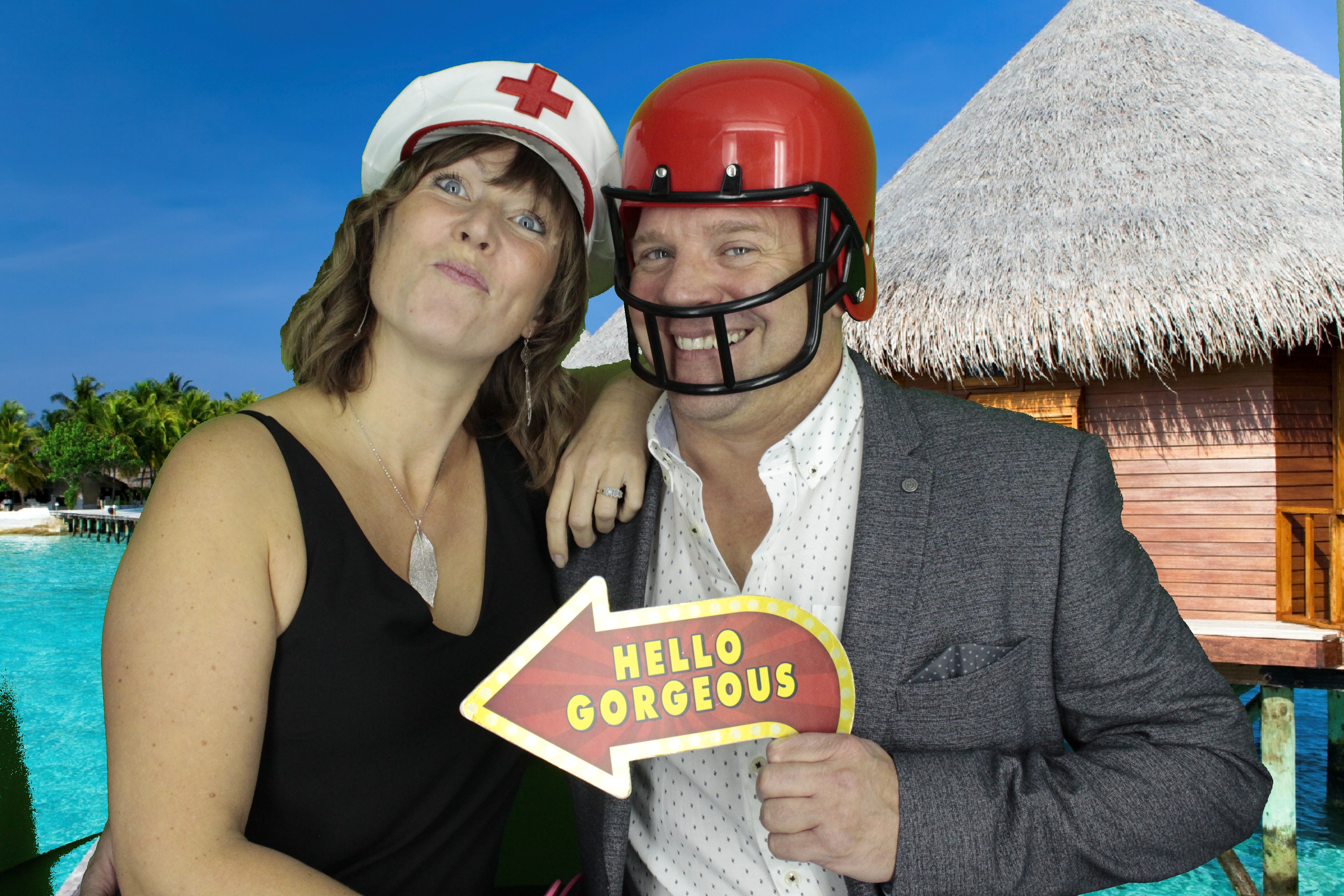 Hazel & Luke's Wedding | View more photos from the event at gallery.myphotoboothexperience.co.uk/u/MyPhotoBoothExperienceLtd/Hazel-Lukes-Wedding